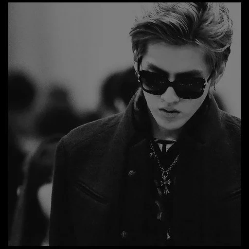 chris, shanghai, joven, gente, exo kris