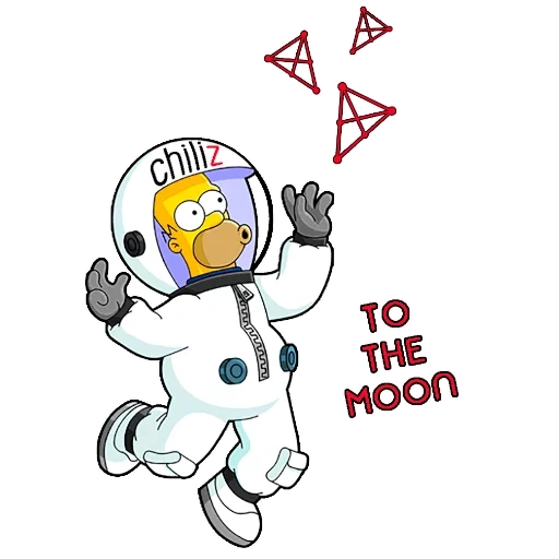 i simpson, gioco simpson, astronauta omero, pittura di simpson, gli astronauti dei simpson