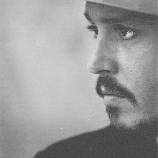 le mâle, johnny depp, johnny depp 1, portrait d'un homme, profil johnny depp