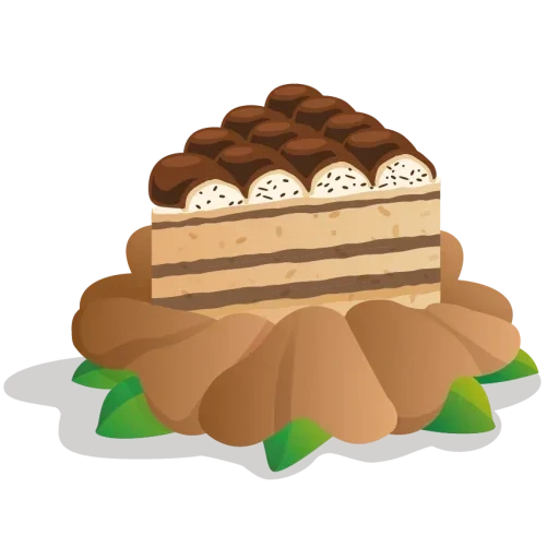 торт, тирамису десерт, торт тирамису вектор, кусок шоколадного торта рисунок, рисунок шоколадного торта раз 234-56-77 слоев