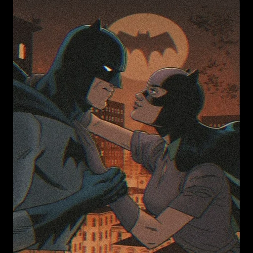 бэтмен, catwoman batman, девушка бэтмена, бэтмен женщина кошка любовь, бэтмен женщина кошка поцелуй
