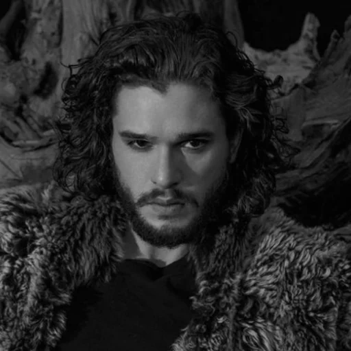 hombre, teléfono, jon snow, kitt harrington, juego de poder