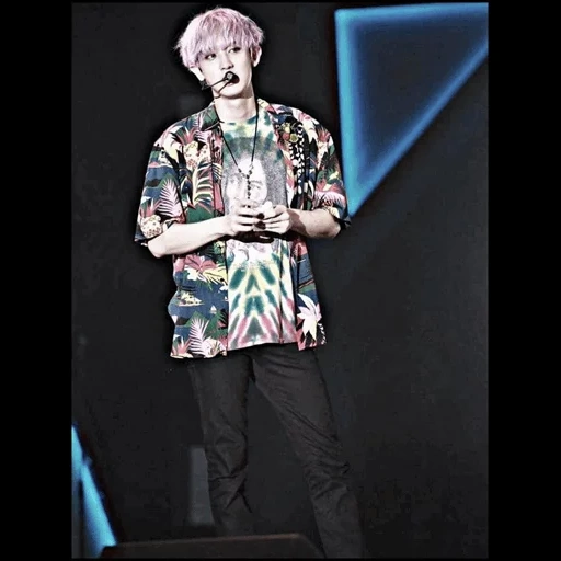 temin, jalur, pak chanyeol, chanyeol exo, chanyeol multi warna