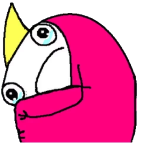 unicórnio, personagem, adesivos de unicórnios, allie brosh hyperbole e metade