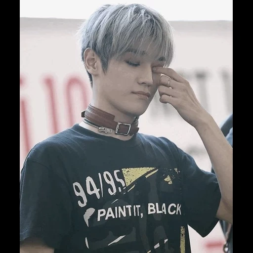 singer, taiyang, taeyong nct, korean men's style, nct 127 taeen press