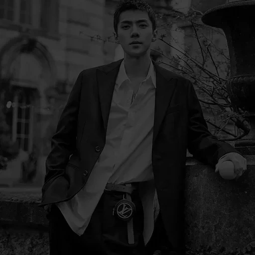 tipo, humano, el hombre, sehun 2017, hombre guapo