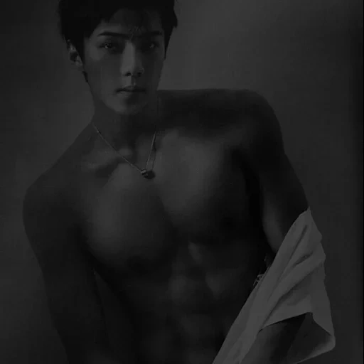 mec, hommes, torse sehun, beaux hommes, hommes asiatiques