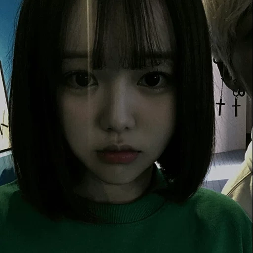 young woman, korean makeup, korean haircuts, asian girls, korean hairstyles