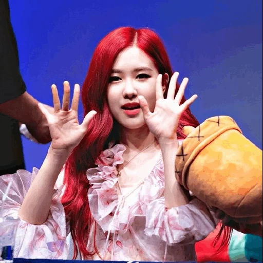 schwarzrosa, blackpink rosé, rose blackpink, fansine blackpink, rose blackpink fansain