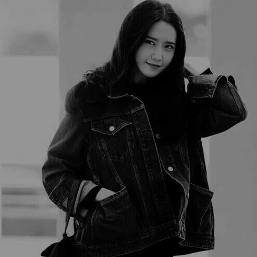 girl, people, micah audrey, leather jacket, yoona snsd boots