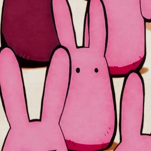моккэ заяц, аниме милые, кролик розовый, мокке аниме зайчик, аниме милые рисунки