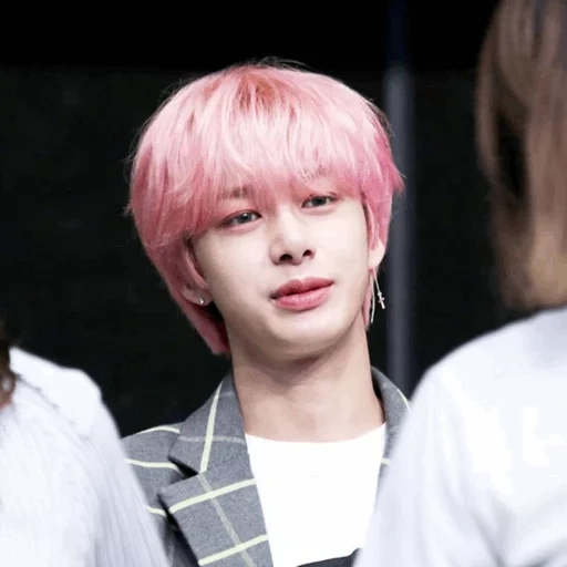 asiático, monsta x, cabelo rosa, monsta x minhyuk, monsta x hyungwon