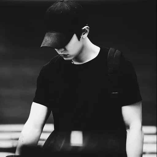 jeune homme, kyungsoo, park chang yeol, exo chanyeol, exo chanyeol airport