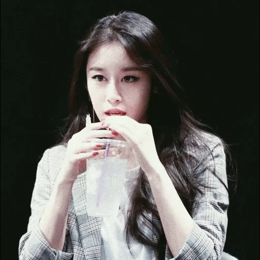 asian, xu xianzhen, korean version of girls, korean actress, iu no makeup 2019