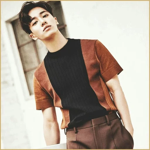 bel ragazzo, bel ragazzo, kikwan highlight, modelli coreani da uomo, versione coreana della moda maschile
