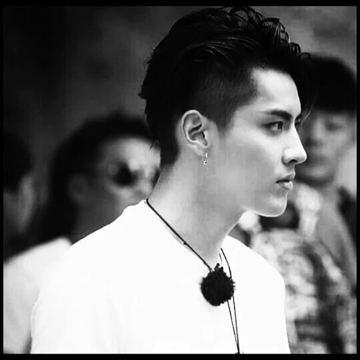 chanteurs, jeune homme, wu yifan 2016, acteur coréen, la version coréenne de la coiffure exo pour les hommes