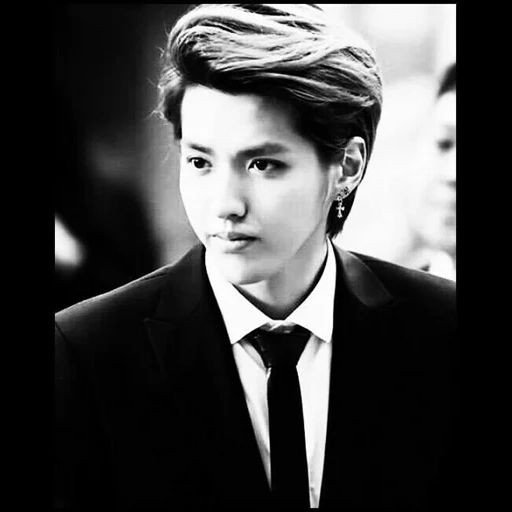 jeune homme, exo kris, exo luhan, chris wu exo, baekhyun exo