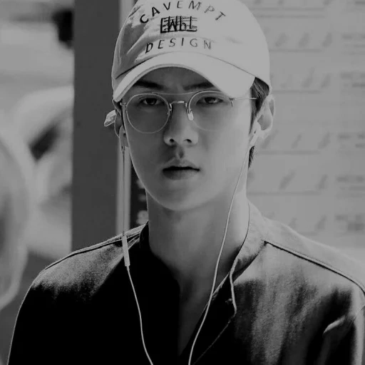 sehun, exo sehun, пак чанёль, сехун кепке, baekhyun exo