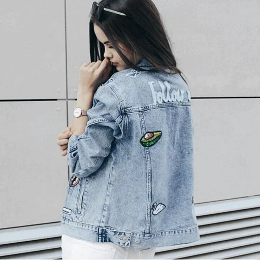 jeans, chaqueta de vaquero, jeans de mujer, chica vaquera, chaqueta de mezclilla de moda