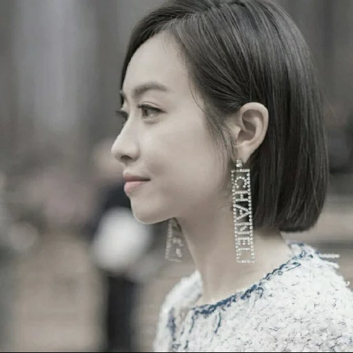 asian, oorzhak, gun lee, young woman, diamond earrings