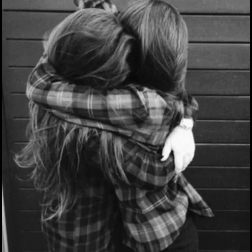 bella, humano, namoradas abraçam, melhores amigos para sempre, best friends photo shoot of hugs
