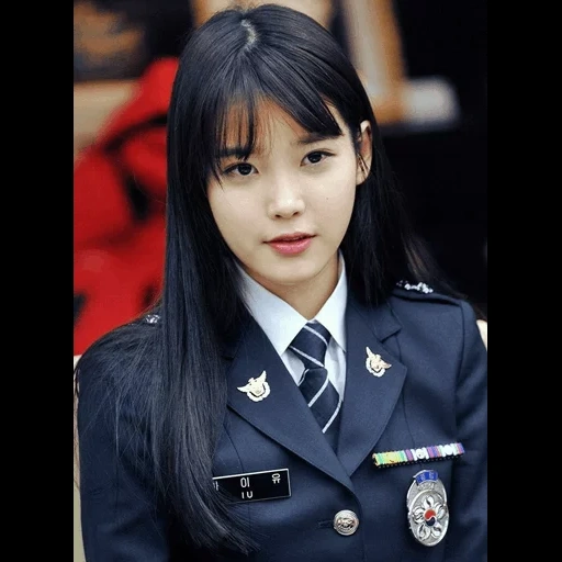 police de lee ji eun, les coréens sont des policiers, police des filles du japon, uniforme de police coréen, les filles chinoises sont des policiers