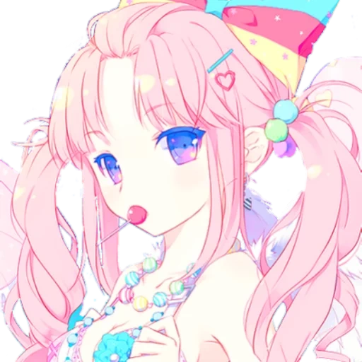 anime lollipop, lollipop animation, cartoon beauty, pink anime avatar, anime girl chupachupsom