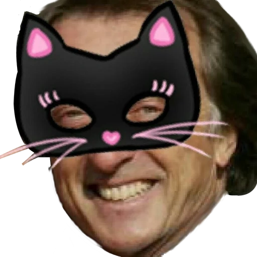 masque de chat, masque de chat, masque de chat, bandeau pour les yeux de chat, masque de chat noir