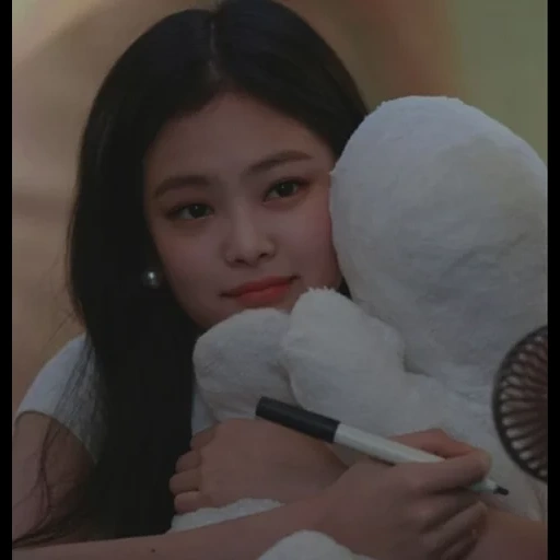 asiático, jennie, humano, jovem, jenny kim