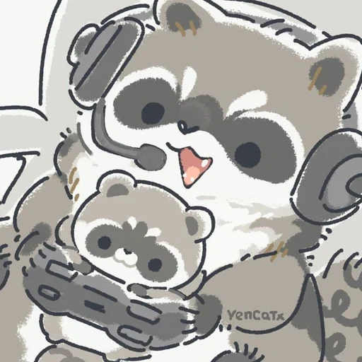 raccoon, the raccoon is cute, cute animals, raccoon cute drawing