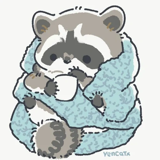 raccoon, raccoon cute drawing, animal drawings are cute, animals are cute drawings