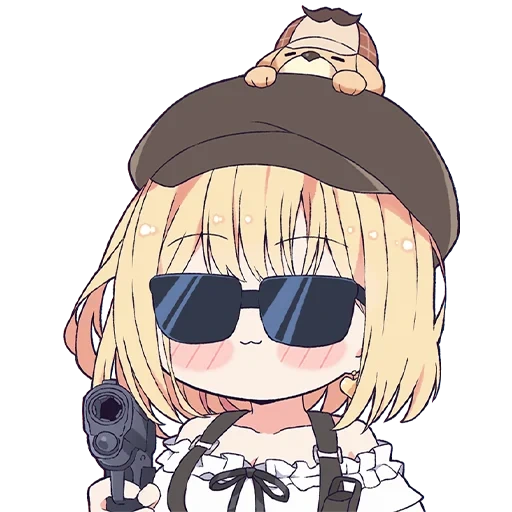 picture, watson amelia, anime of cool glasses