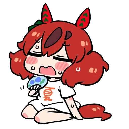 la parete rossa, anime, chibi lovely, monica chibi, i personaggi degli anime