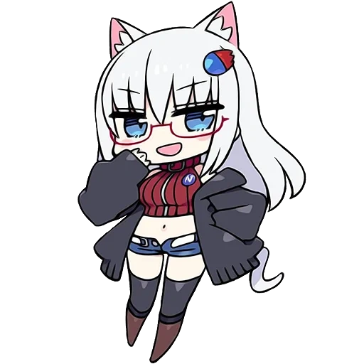 la parete rossa, anime, alice interna, chokora chibi, i personaggi di chibi