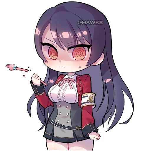 criatividade de animação, imagem de anime, personagem chibi, papel de animação, personagem de anime chibi