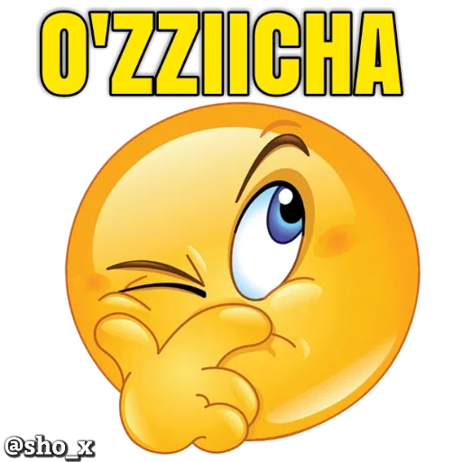 risonho, pensando em sorriso, emoticons engraçados, duvida smiley, um sorriso atencioso