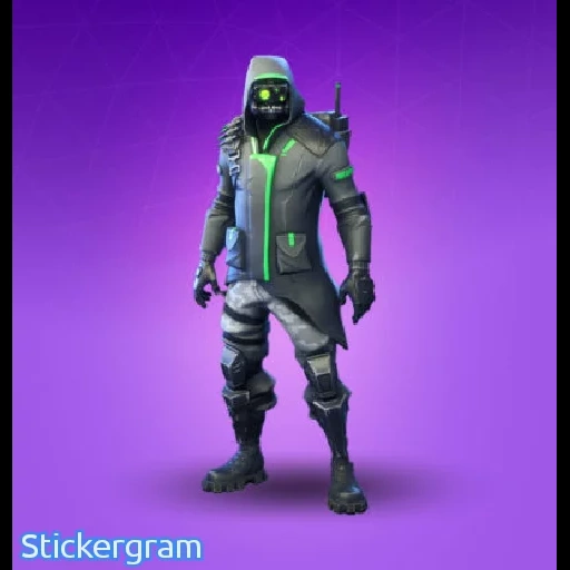 fortnite, fortnight is asleep, skins fordnight, fantom skin fortnight, archetype fordnight skin