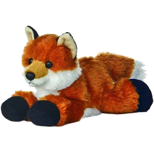 fox de peluche, fox de peluche, fox de peluche, fox de juguete aurora, gulliver peluche peludo cola de caballo zorro 20cm