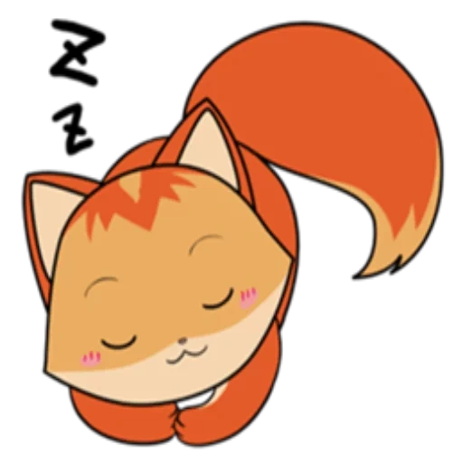 find, fox hook, cute fox mascot