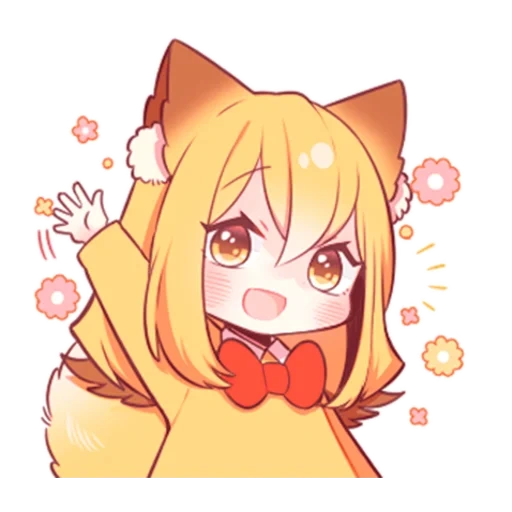 emoji, fox anime