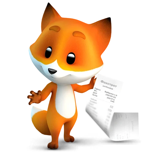 foxtrot fox, mascotte foxtrot, foxtrot fox
