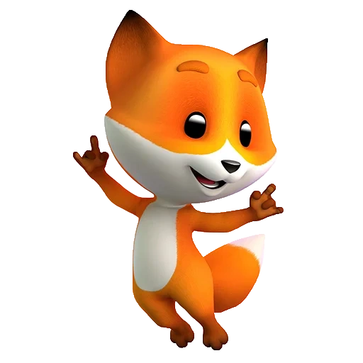 foxtrot fox, foxtrot maskot