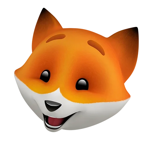 fox, animoji fox, fox foxtrot, evelina blodans, foxy official brum raposinha