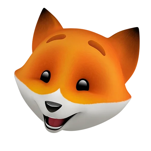 лиса, animoji лиса, лиса фокстрот, эвелина блёданс, foxy official brum raposinha