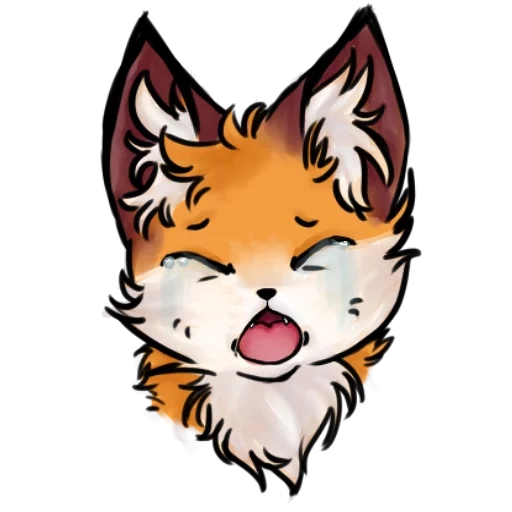 fuchs, fox chibi, anime fuchs, neunschwänziger fuchs