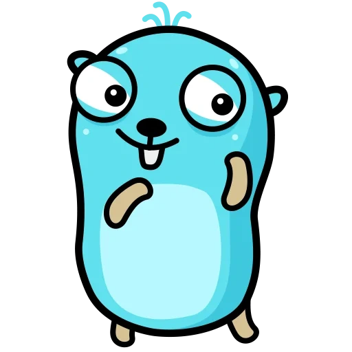 gofer goland, golang maskot