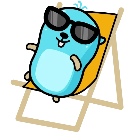 gato pushin, gato gelado, gopher golang, golang maskot