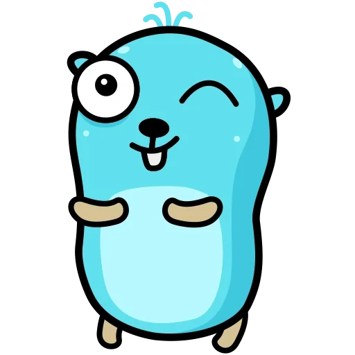 гофер голанг, golang маскот