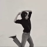 human, young woman, cycloram background, dancer antonio