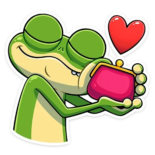 grenouille, grenouille, la grenouille est mignonne, stickers grenouille grenouille